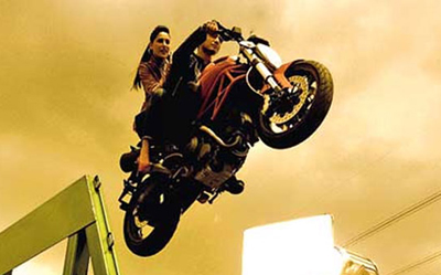 Ali Zafar, Nargis Fakhri perform daredevil stunts for an ad